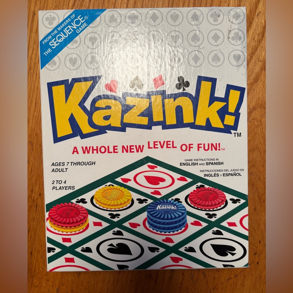 Kazink Game (from makers of Sequence)